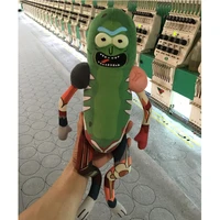 selling hot 45cm pickle rick plush doll 18 inch rat suit plush cucumber doll cartoon toys soft for children gift