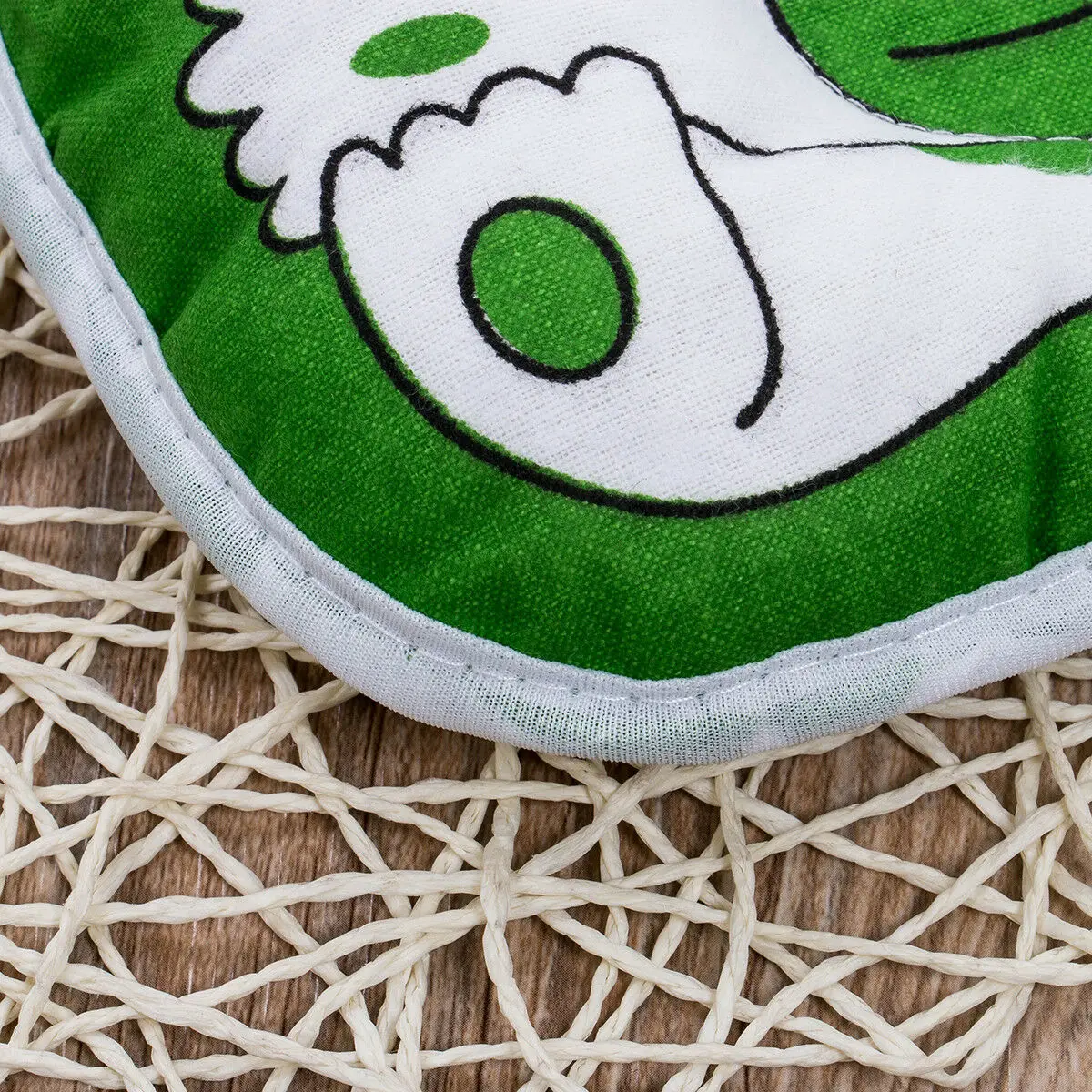 Подушка для новорожденных с изображением симпатичного медведя детская подушка