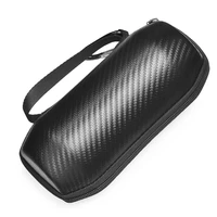 new carbon fibre storage bag travel carrying case protection box for jbl flip essential wireless bluetooth compatible speaker