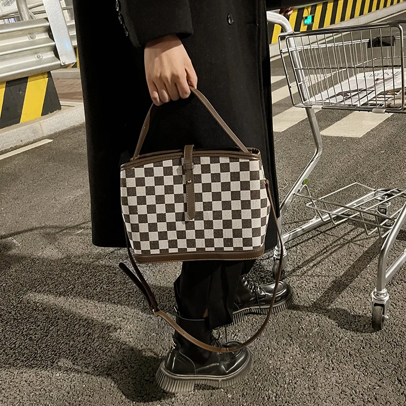 Портативная вместительная сумка женская новая модная сумка-мессенджер из ткани