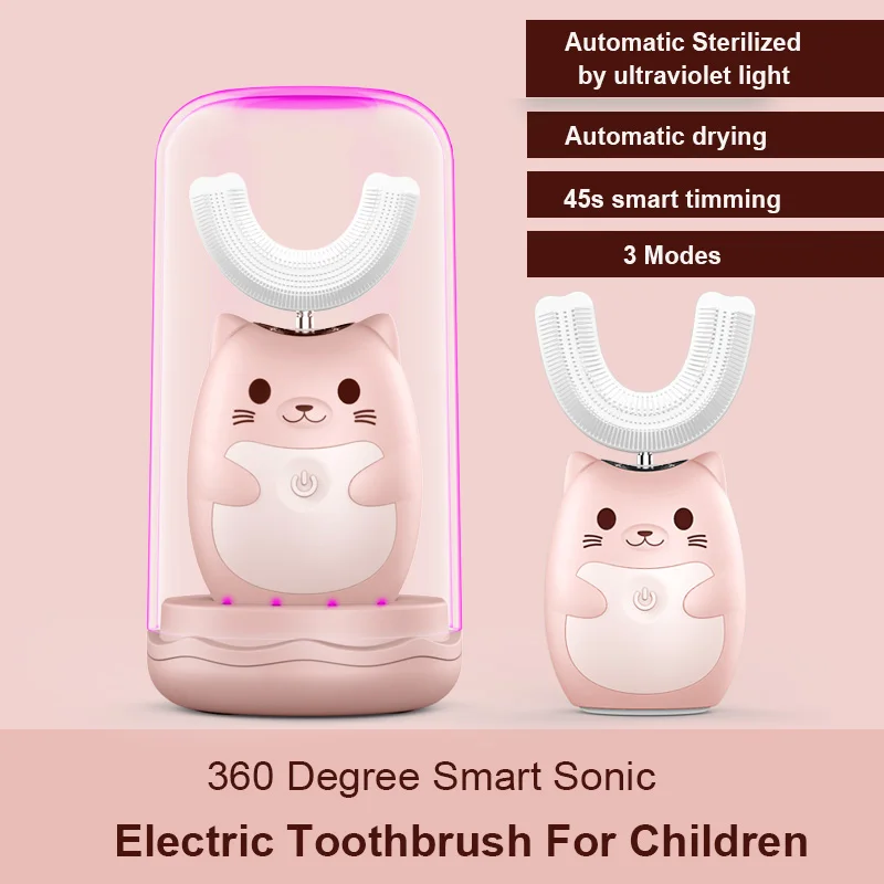 Стерилизатор и Зарядная база для специальной детской электрической зубной щетки