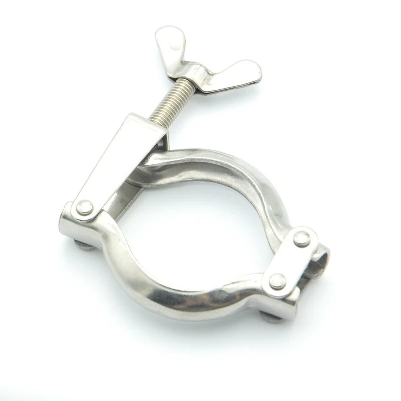 Тройной зажим из нержавеющей стали 1/2 фитинг для санитарной трубы с тройным