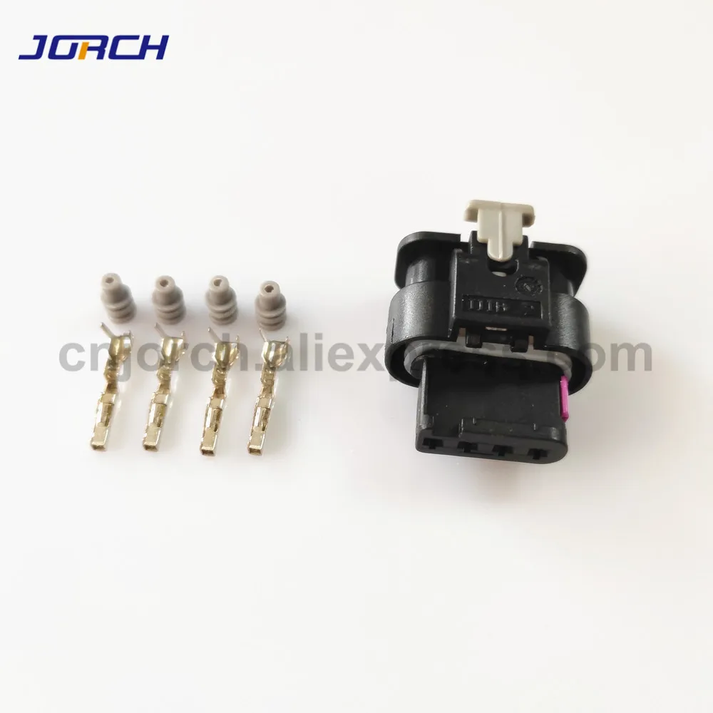 5sets of 4P 5 комплектов/2/3/4/5/6 штифтов авто VW Audi электрическая розетка 1718653-1 1-1924067-4 1-1718806-1 1718657-1 1-1718645-1 4F0973706 - Цвет: 5sets of 4P