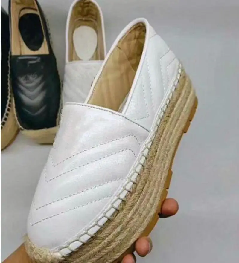 

Women's Platform Shoes White Wedges slip-on Vulcanized Shoe Luxury Designer Brand 2021 springtime Chunky Shoes for Women