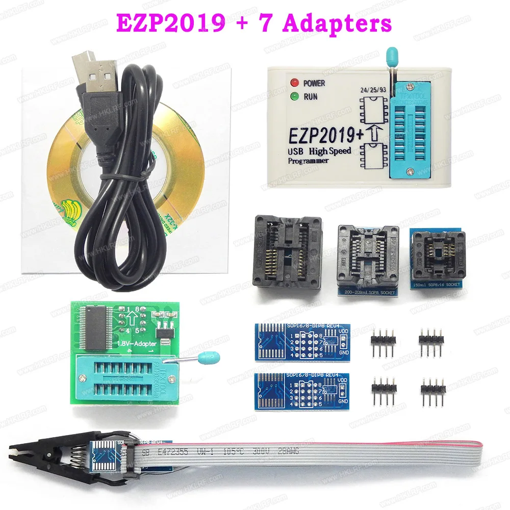 EZP2019 + высокоскоростной USB SPI программист Support24 25 93 EEPROM Flash BIOS Чип 7