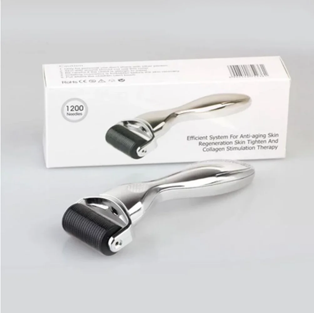 FDA 1200 микро-игольчатый Дерма-ролик система лечения ухода за кожей лечение роста