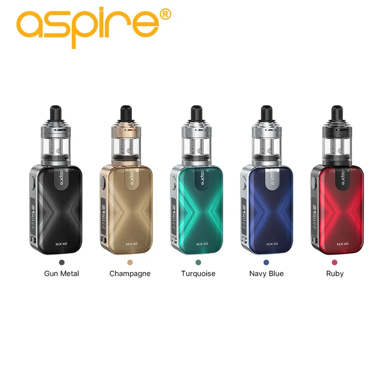 Original Aspire Rover 2 Kit 4ml Capacity 40W MTL&DTL Vaping Device 2200mAh Built-in Battery Electronic Cigarettes Vaporizador