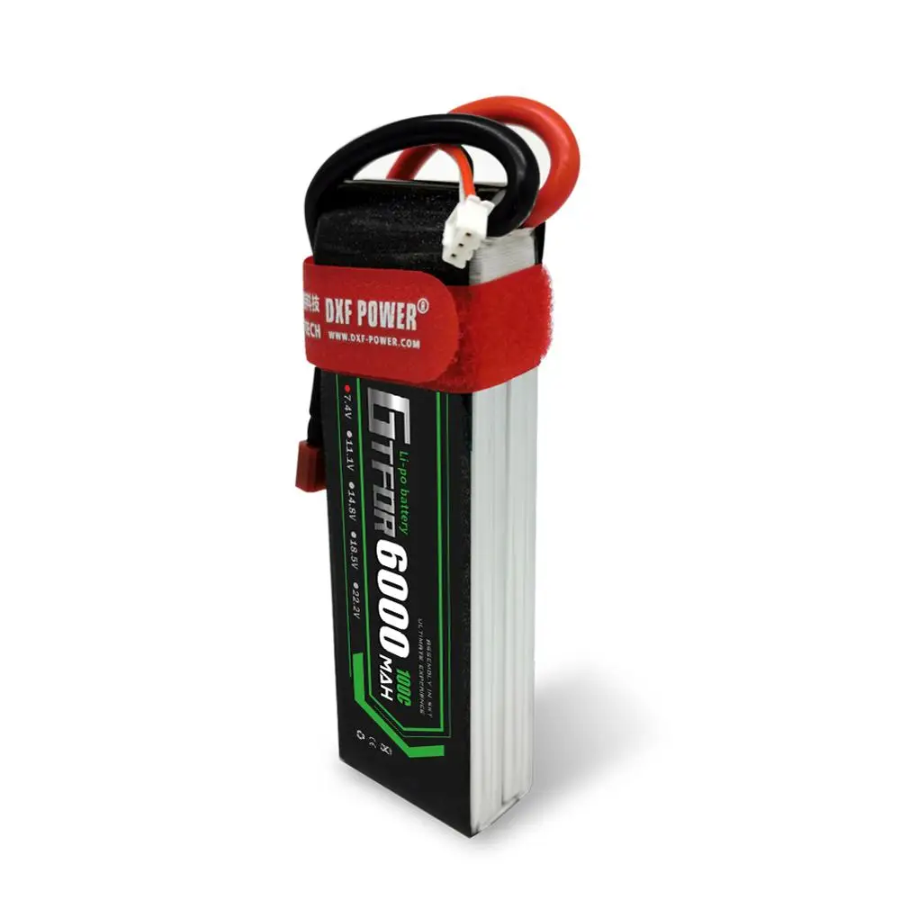 GTFDR 2S 7 4 V Lipo батарея 6000mah 100C 200C XT60 T Deans XT90 EC5 50C для гоночных FPV дронов самолетов