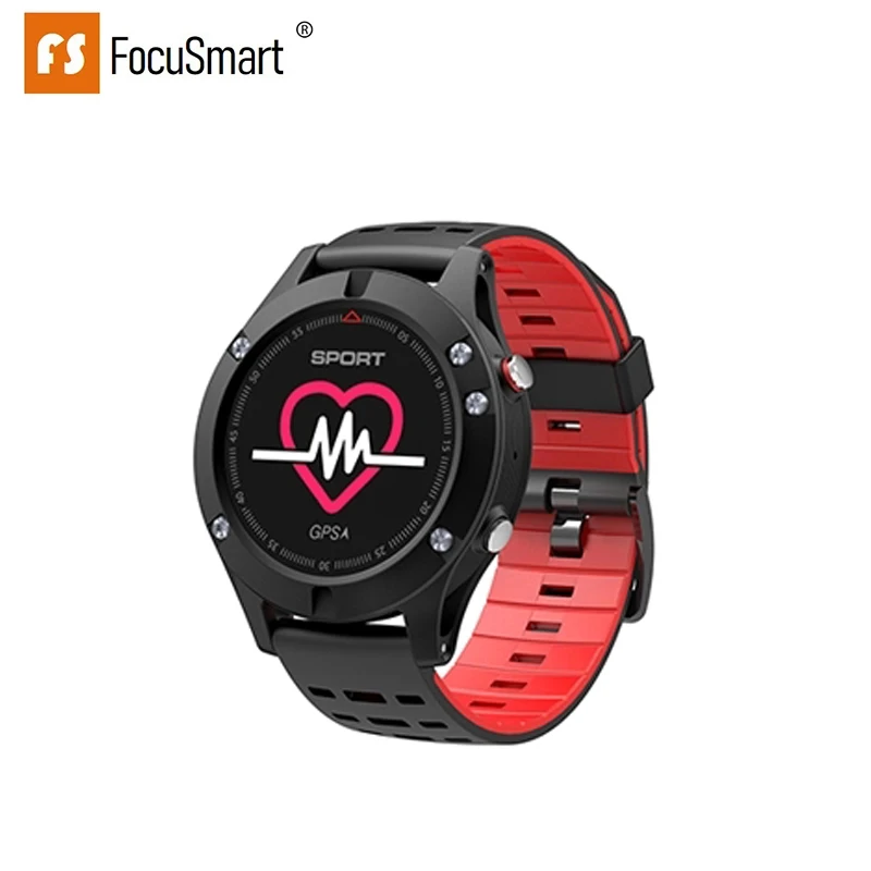 FocusSmart F5 спортивные умные часы gps кровяное давление пульсометр фитнес-трекер