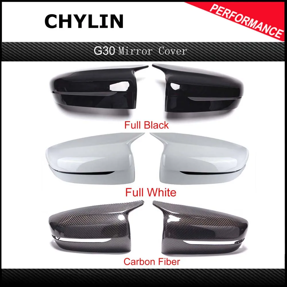 1 пара углеродных/ABS материалов LHD зеркало заднего вида КРЫШКА ДЛЯ BMW G11 G12 крышки