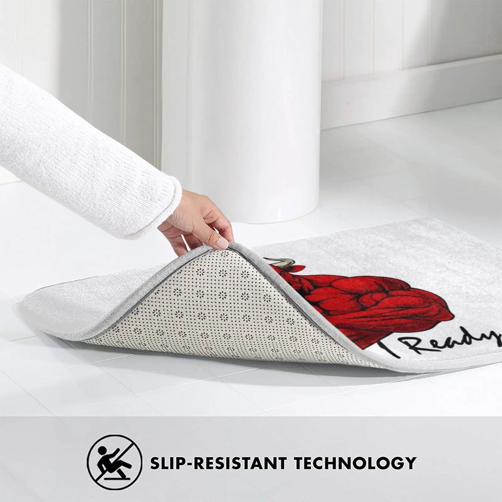 T - Shirt Gym / Workout Fitness Bodybuilding Shirts For Men Motivational Muscle Tshirt Soft Foot Pad Room Goods Rug |