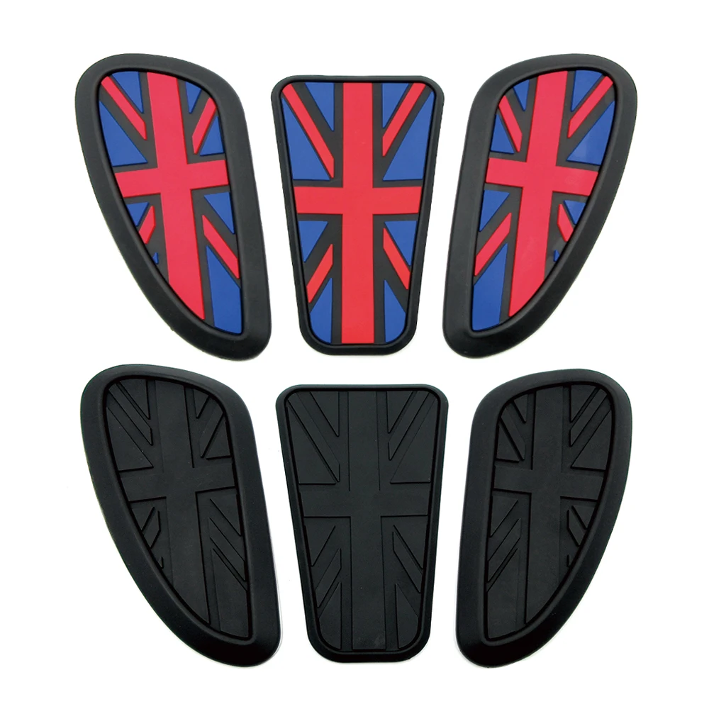 Новый Ретро Мотоцикл Cafe Racer газовый топливный бак 3D резиновая наклейка протектор