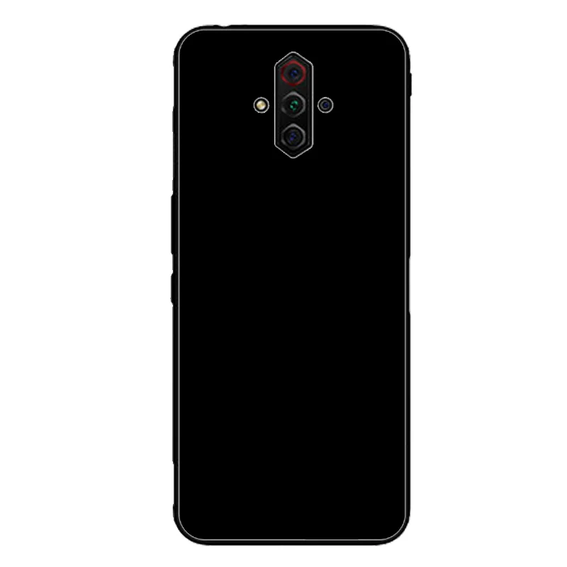 Чехол для ZTE Nubia Play 5G 2020 черный Камуфляжный Силиконовый ТПУ мягкий чехол задней