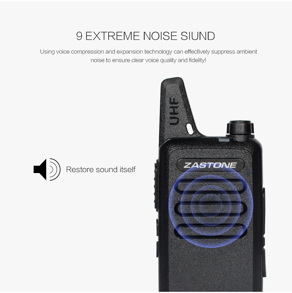 2pcs zastone x6 mini walkie talkie uhf two way radio fm ricetrasmettitore usb walkie talkie communicator ham cb stazione radio free global shipping