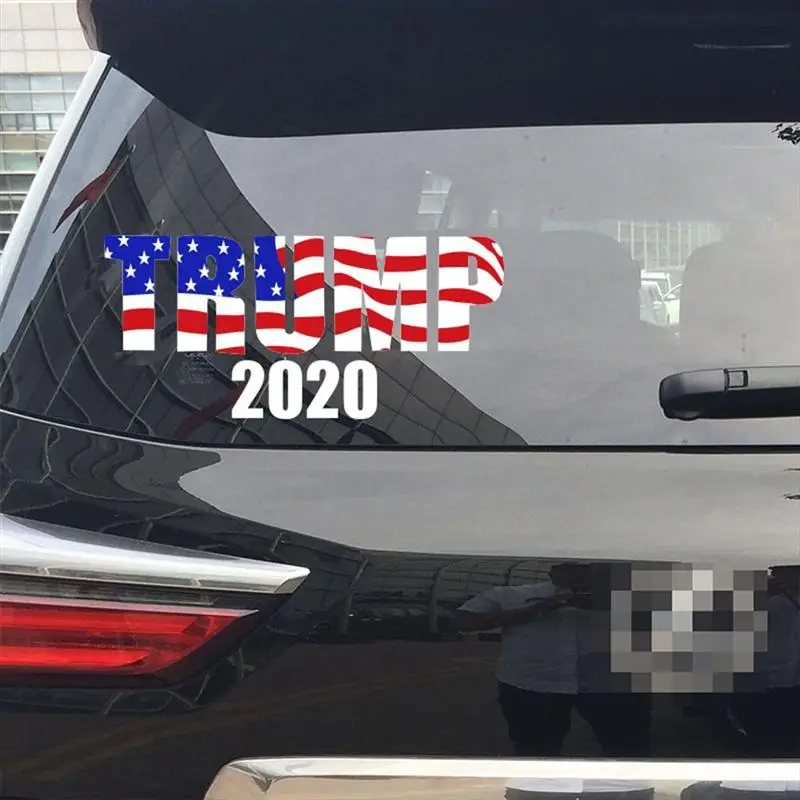 2 шт. Креативный дизайн Trump 2020 наклейка для автомобиля США президентских выборов