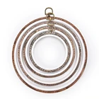 Сделай Сам, практичное устройство для вышивки крестом резиновая оправа из пластика с вышивкой обруч кольцо Круглый ручной Needlecraft бытовые швейные инструмент