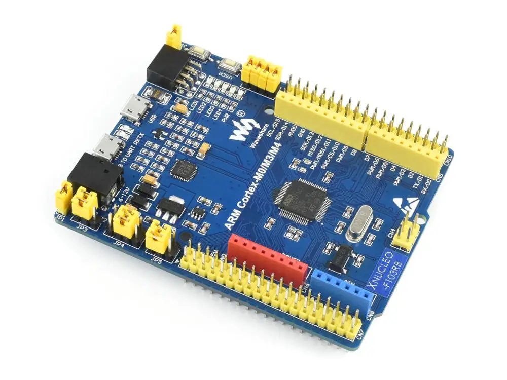 Плата разработки STM32 STM32F103RBT6 ARM Cortex M3 совместимая с фотоэлементами + комплект