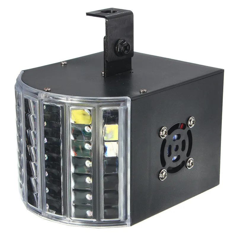 Светодиодный RGB Авто/Звуковое управление DMX512 стробоскоп сценический светильник