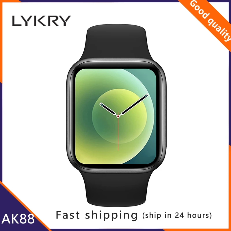 Оригинальные Смарт-часы LYKRY IWO AK88 для мужчин и женщин Серия 6 часы с пульсометром