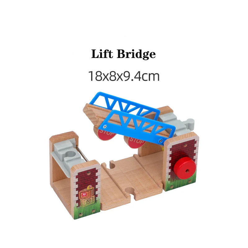 Деревянная железная дорога деревянная набор аксессуаров удлинитель для