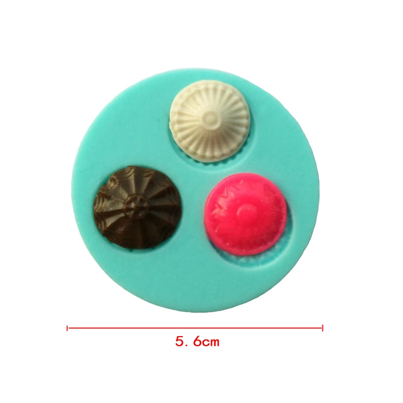 1 шт. маленькие круглые силиконовые инструменты для украшения шоколадных конфет