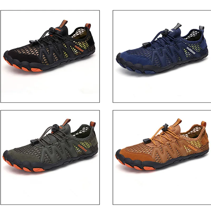 

Quick-Dry Water Shoes for Man Breathable Swimming Beach River Sea Sneakers Non Slip Outdoor Sports Wearproof Wading Aqua Shoes
