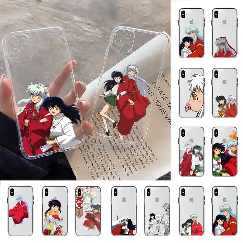 

YNDFCNB Anime Inuyasha Higurash Japan Phone Case for iphone 13 11 12 pro XS MAX 8 7 6 6S Plus X 5S SE 2020 XR cover
