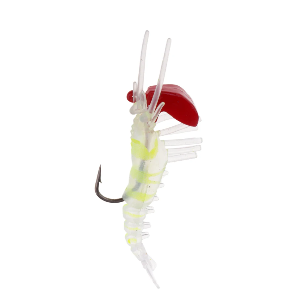 

1Pcs 3D Vivid Durable Real Shrimp Sinking Fishing Lures 5cm 7cm 10cm