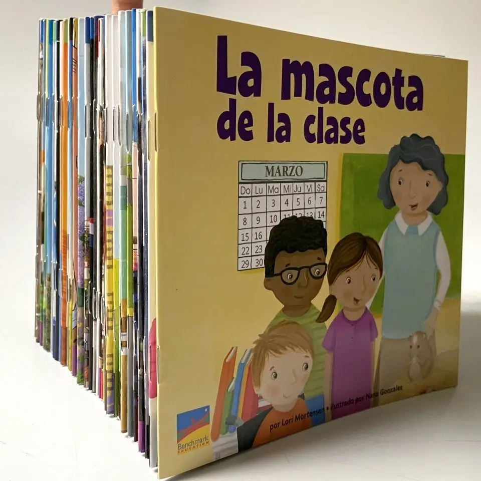 

80 Books/set Children stories in spanish Small Spanish Reading Storybooks libros en español para leer