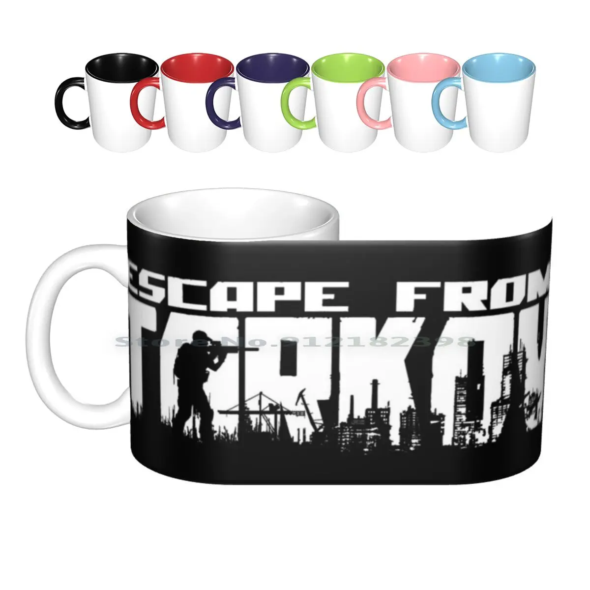 

Escape From Tarkov Logo Ceramic Mugs Coffee Cups Milk Tea Mug Gaming Pc Tarkov Escape From Tarkov Online Multiplayer Cool Logo