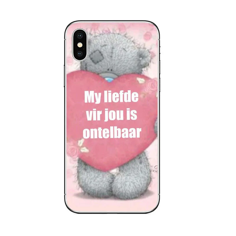 Me To You потрёпанный плюшевый медвежонок силиконовый чехол для телефона iphone 6 6S 7 8 PLUS