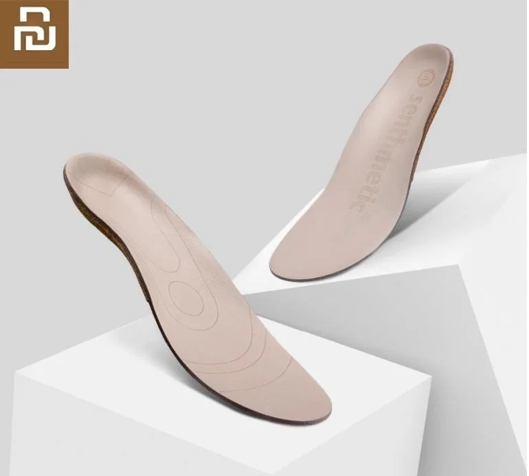 Youpin пробковые туфли из натуральной кожи кожаные стельки 2 0 впитывающие пот