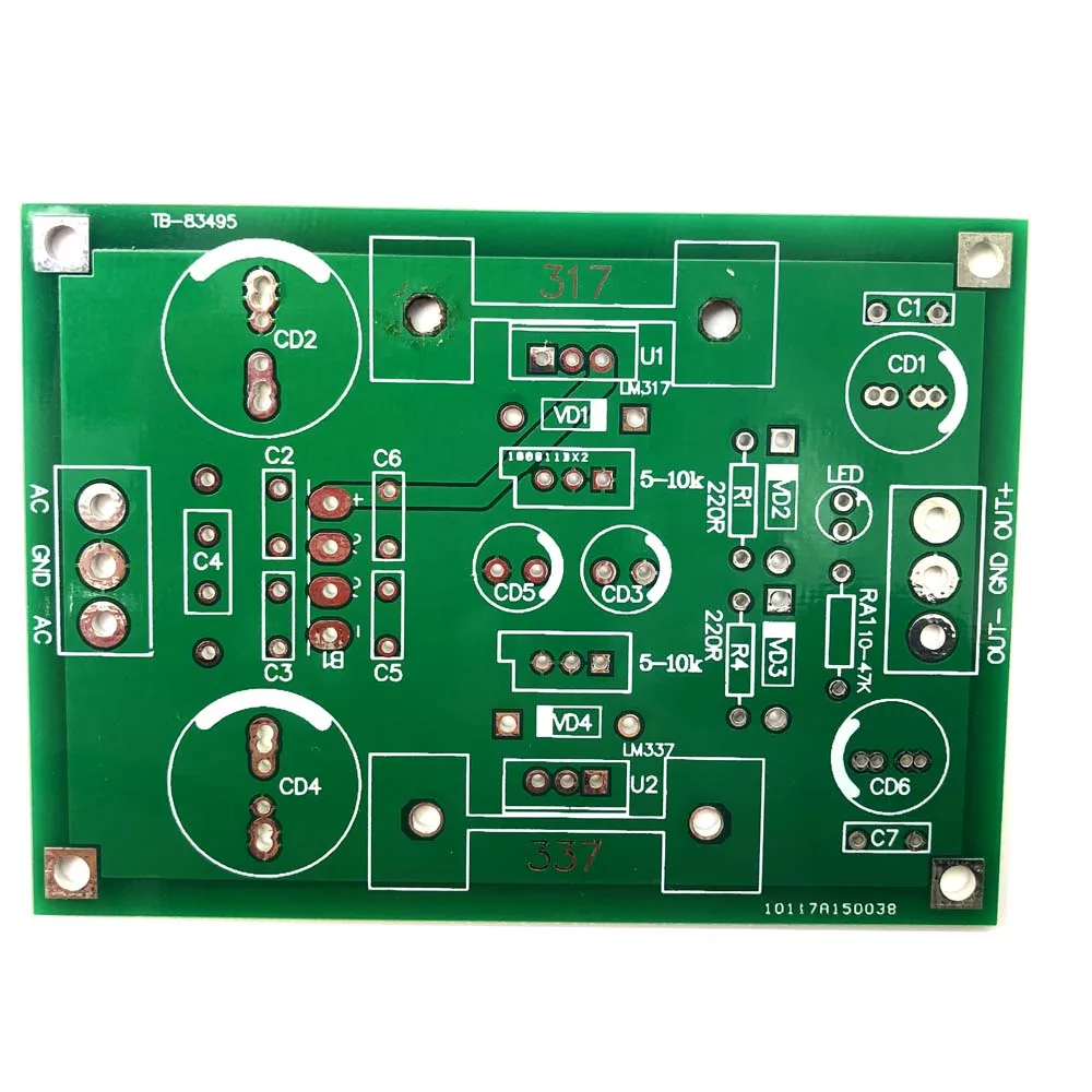 Lusya DIY Наборы LM317t LM337t линейным регулированием постоянного тока Питание