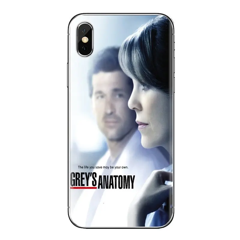 Для Samsung Galaxy J1 J2 J3 J4 J5 J6 J7 J8 плюс 2018 Prime 2015 2016 2017 известном мультфильме GREYS Anatomy мягкая