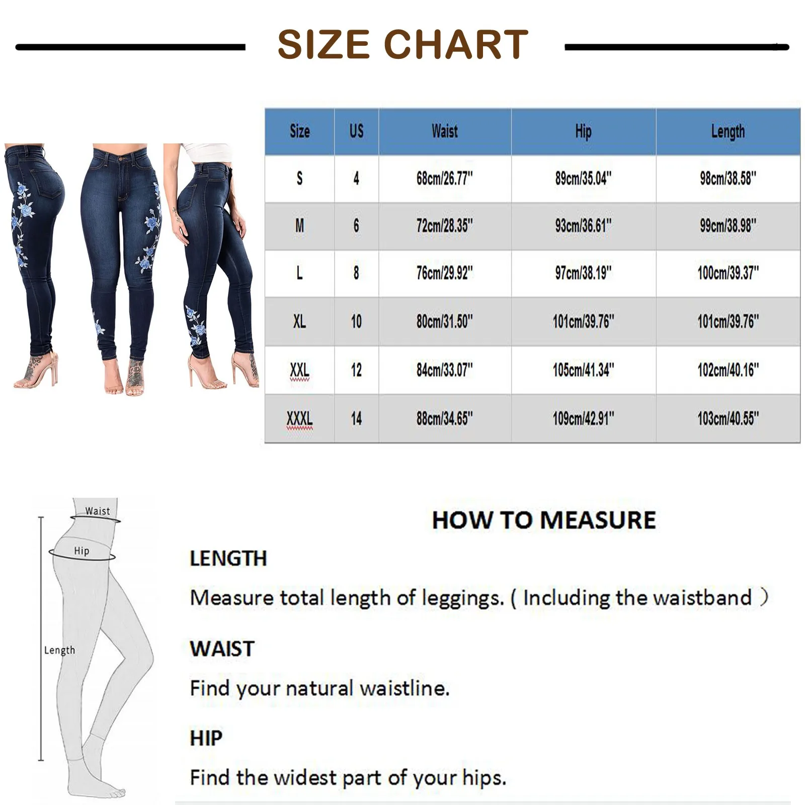 

Newest Arrivals Fashion Hot Women Lady Denim Skinny Pants High Waist Stretch Jeans Slim Pencil Jeans Women Casual Jeans#G3