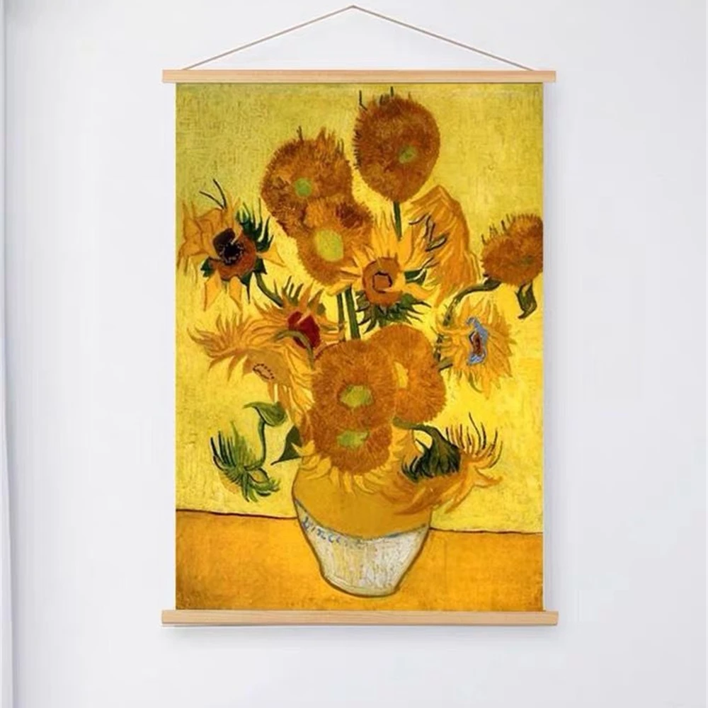 

Wooden Poster Hanger Photo Frame Black Diy Picture Canvas Print Hanging Wall Art Home Decorator