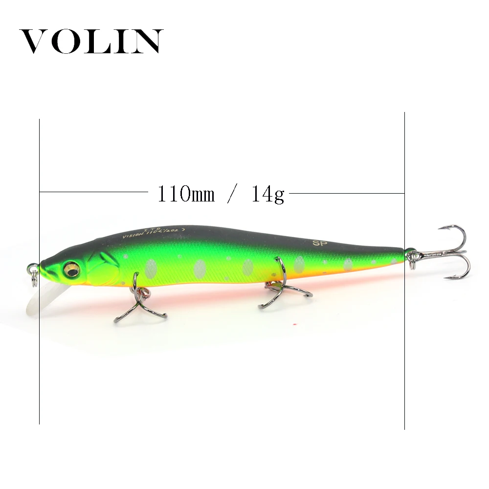 Воблер рыболовный жесткий 110 мм 14 г | Спорт и развлечения