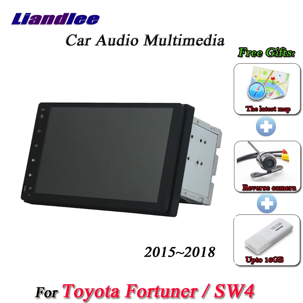 

Liandlee Car Android System For Toyota Fortuner / SW4 2015~2018 Radio Mirror Link GPS Navi Navigation Stereo Multimedia No DVD