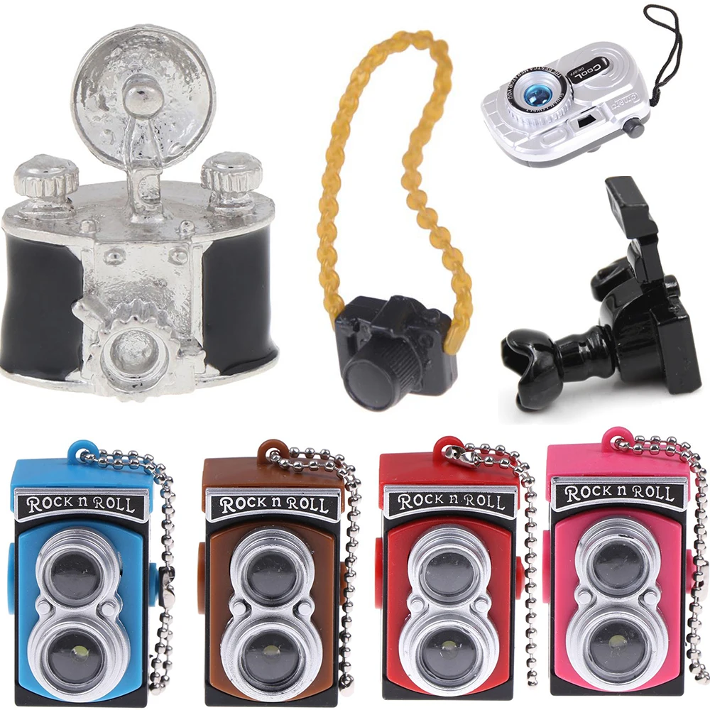 1 шт. кукольный домик мини мебель миниатюрный Rement Ретро камера карманная модель