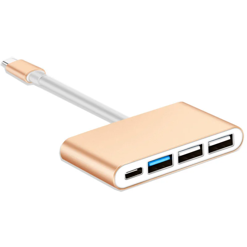UBS 3 1 Тип с разъемами типа C и USB 0 2 концентратор адаптер Высокая Скорость OTG кабель