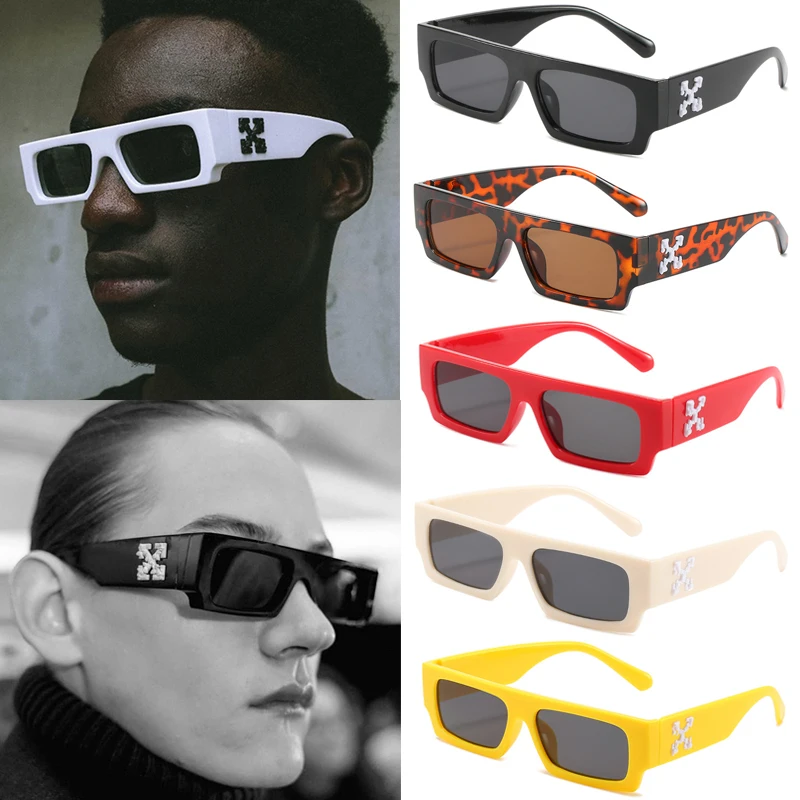 

Square Unisex Sunglasses Shades Sun glasses Eyewear Oculos UV400 Small Men Rectangle Women