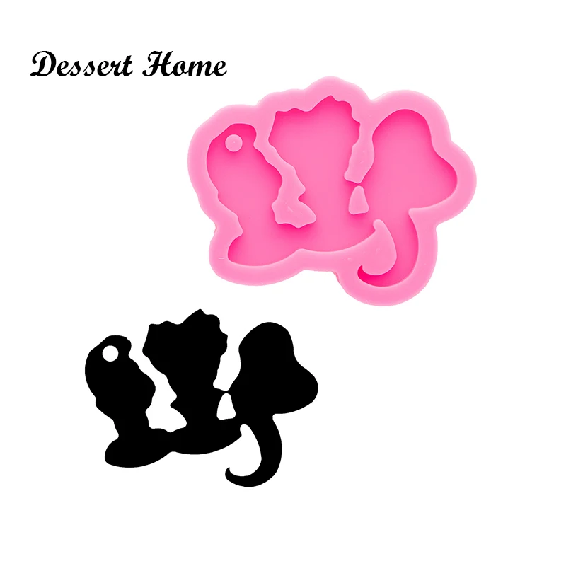 

DY0881 девушкая силиконовая форма для frp бак cмягчителя воды форма для эпоксидной смолы, брелок, Фурнитура для бижутерии