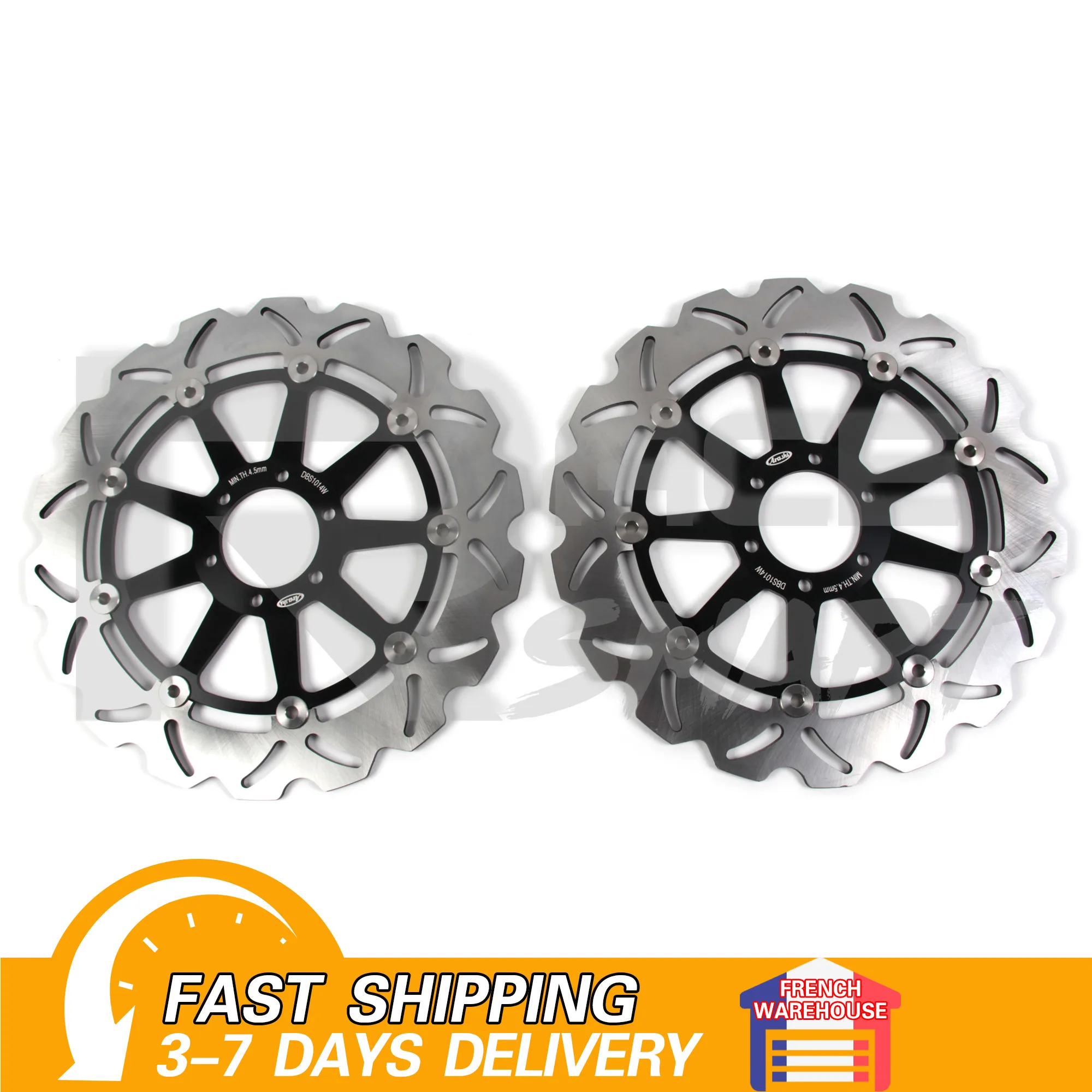 Передние тормозные диски для мотоцикла с ЧПУ APRILIA SHIVER GT 750 2007-2009 дисковые роторы SL