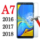 Защитное стекло A7 для Samsung A7 2018, 2017, 2016, закаленное стекло
