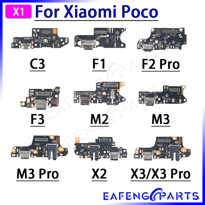 1 шт., запасные части для зарядного USB-кабеля для Xiaomi Poco C3 F1 F2 F3 M2 M3 X2 X3 Pro