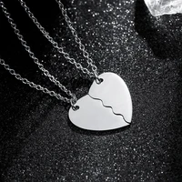 korean fashion voice the same heart pendant tiktok chain sweater love gift necklace men and women