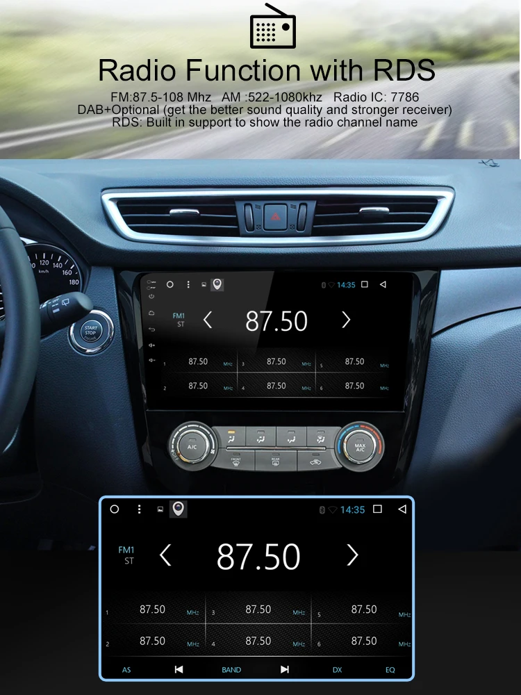Bonroad " 2Din Android 9,0 автомобильный dvd для suzuki grand vitara 2007-2013 стерео gps навигация автомобильное радио USB аудио видео плеер