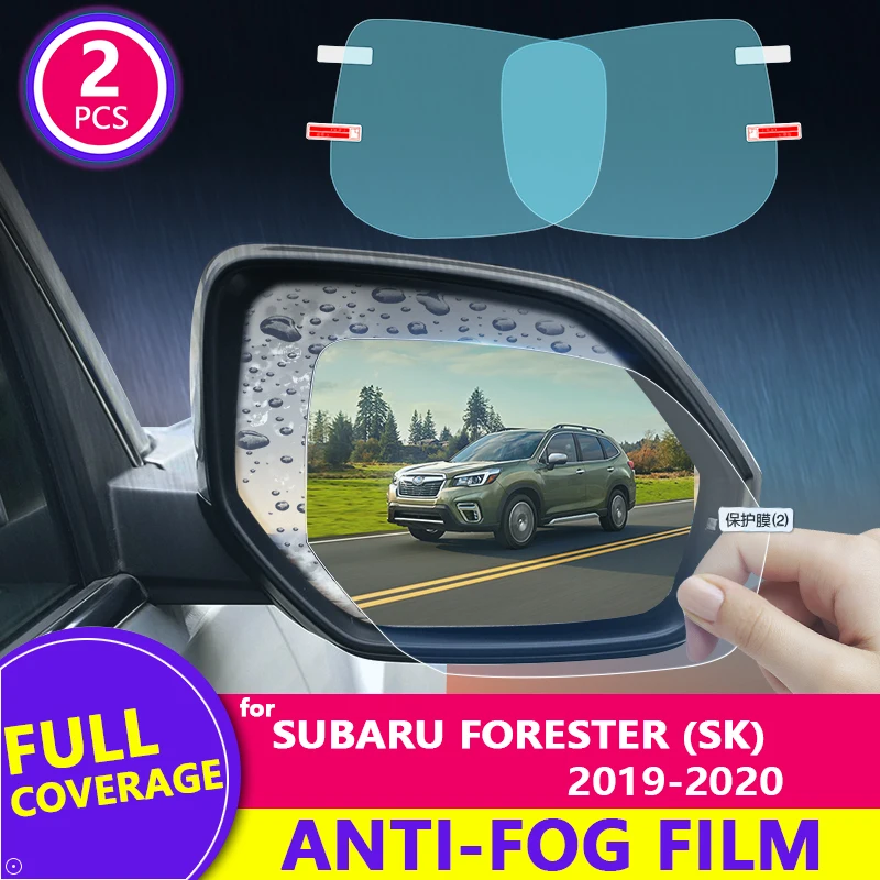 

for Subaru Forester 2019 2020 (SK) Full Cover Rearview Mirror Film Anti-Fog Auto Mirror Sticker Car Accessories