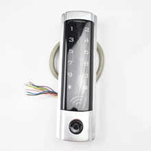 RFID Standalone Touch Access Controller Metal Keypad RFID 125khz EM Door Lock Access Control System With IP65 Waterproof