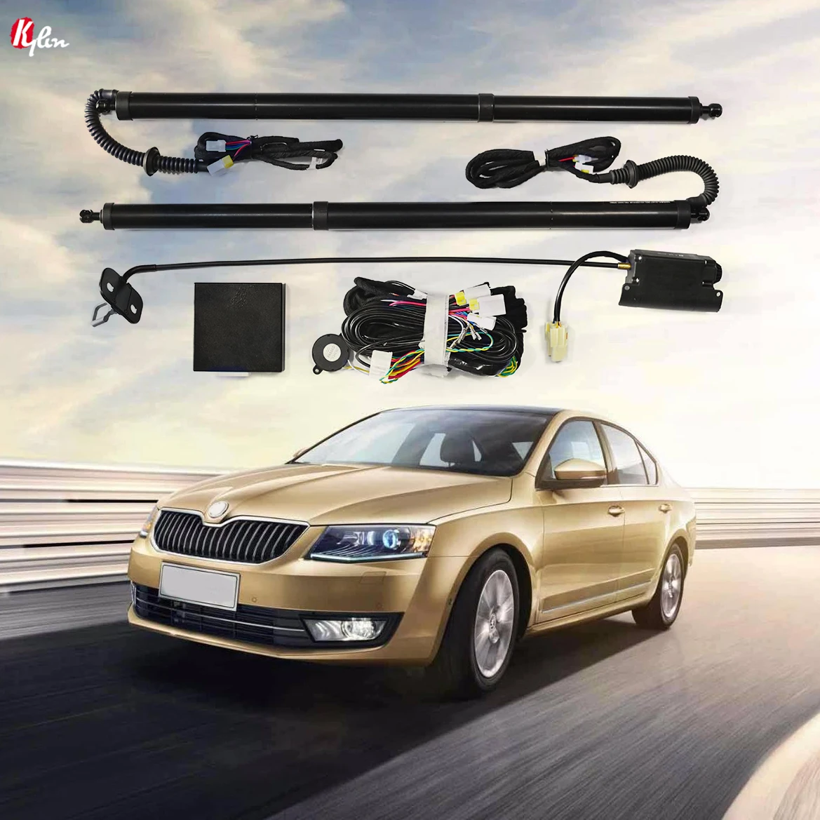 Электрические задние ворота для Skoda Octavia автомобильные двери багажник подъемные